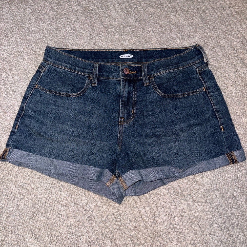 Old Navy Dark Blue Jean Shorts